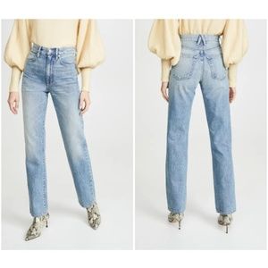 SLVRLAKE London High rise straight jeans